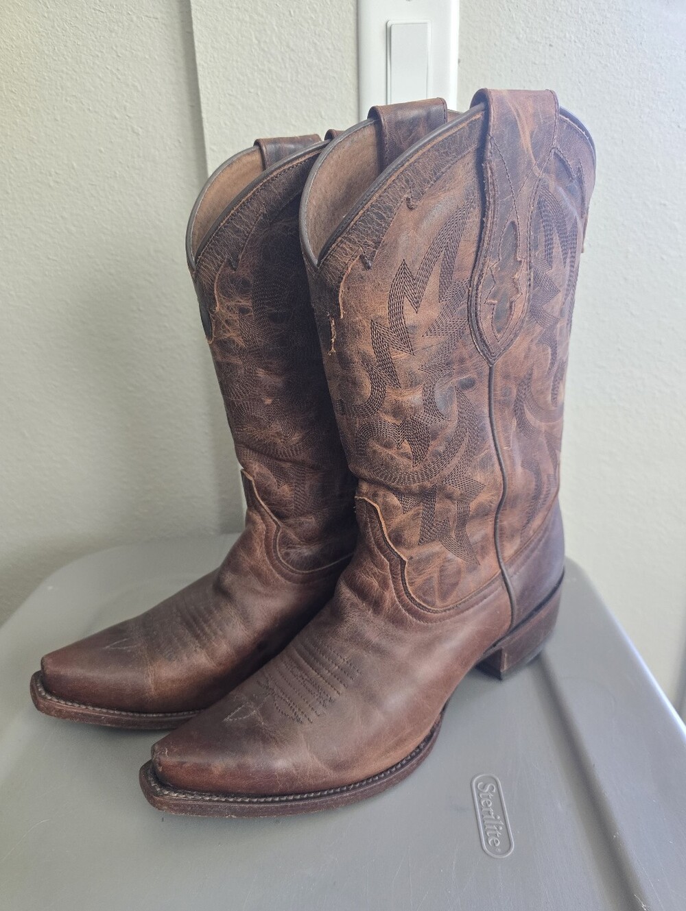 Cody James Men's Whitehall Western Boots - Snip Toe 9.5D